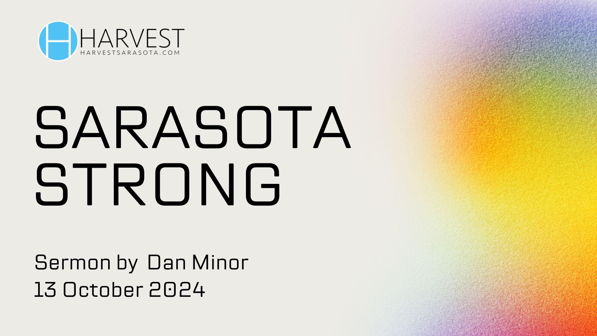 SARASOTA STRONG